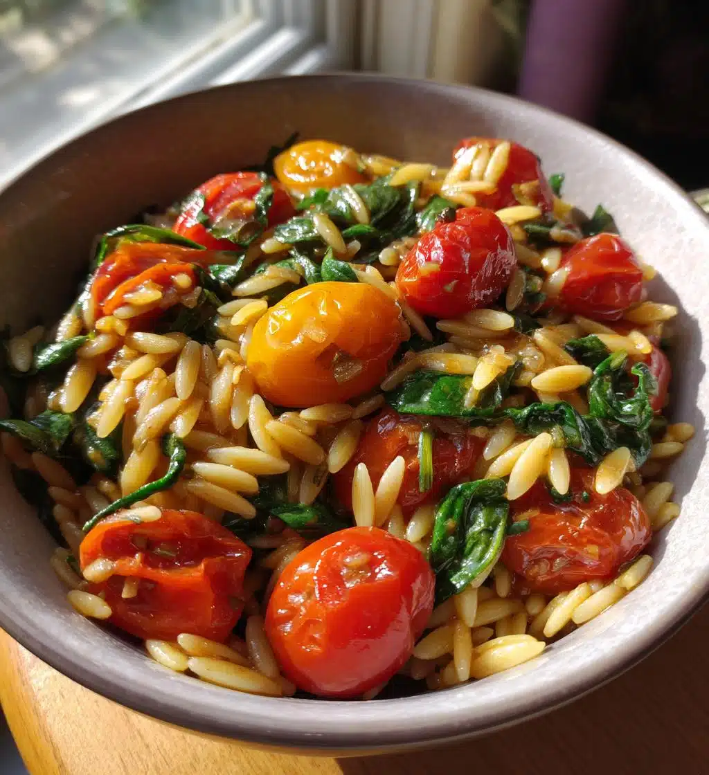 one pot orzo - detail 1