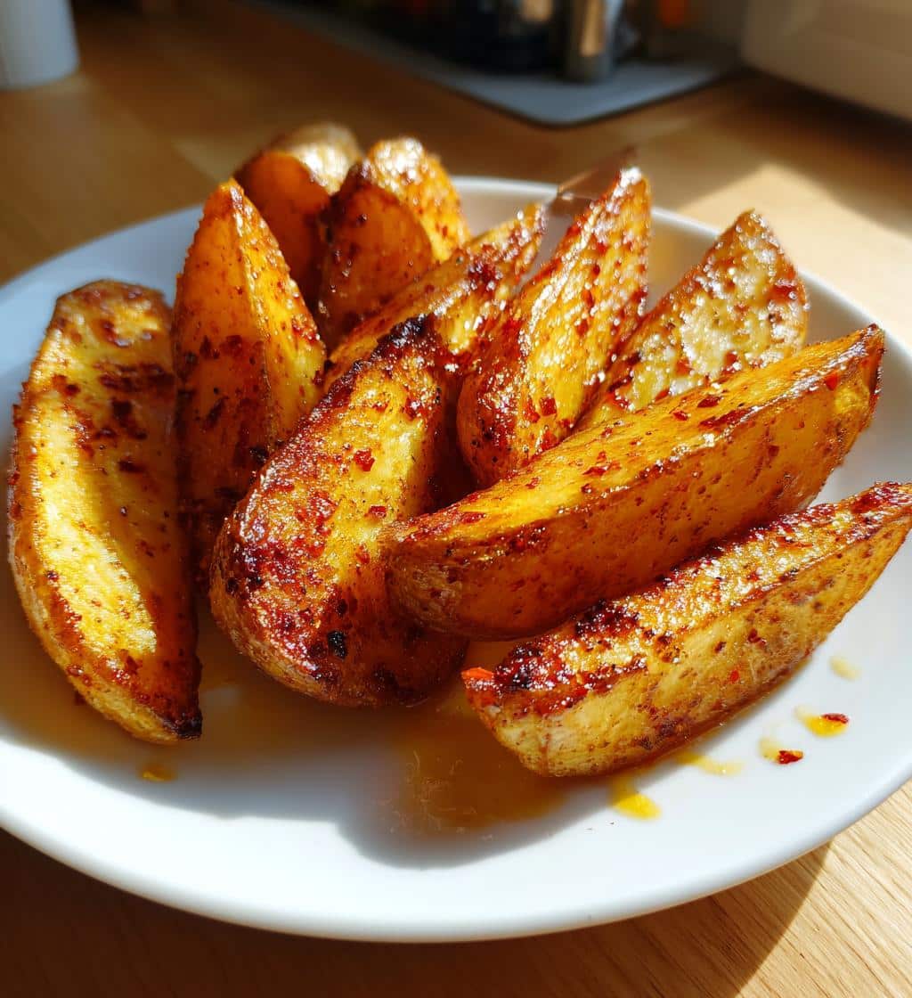 oven baked potato wedges