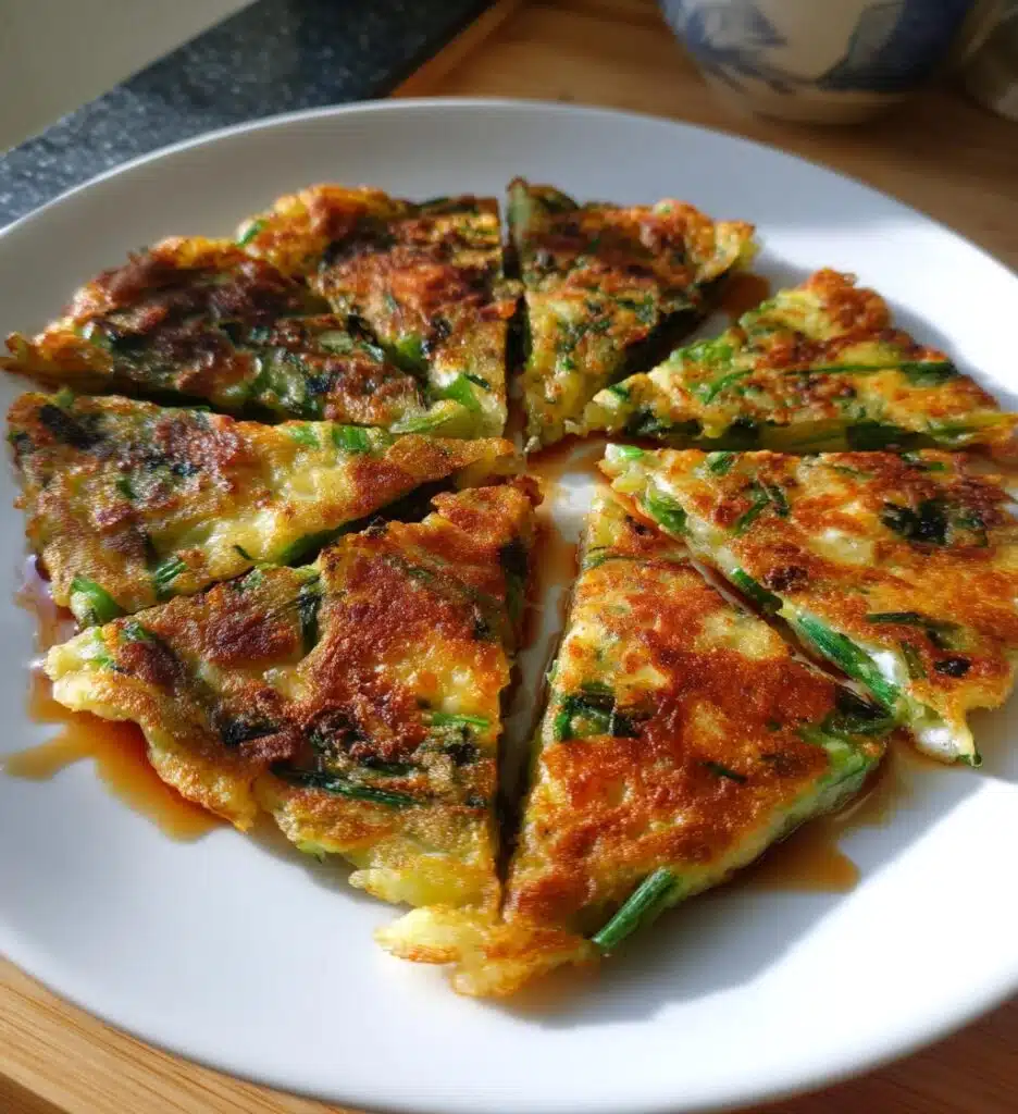 pajeon korean scallion pancakes