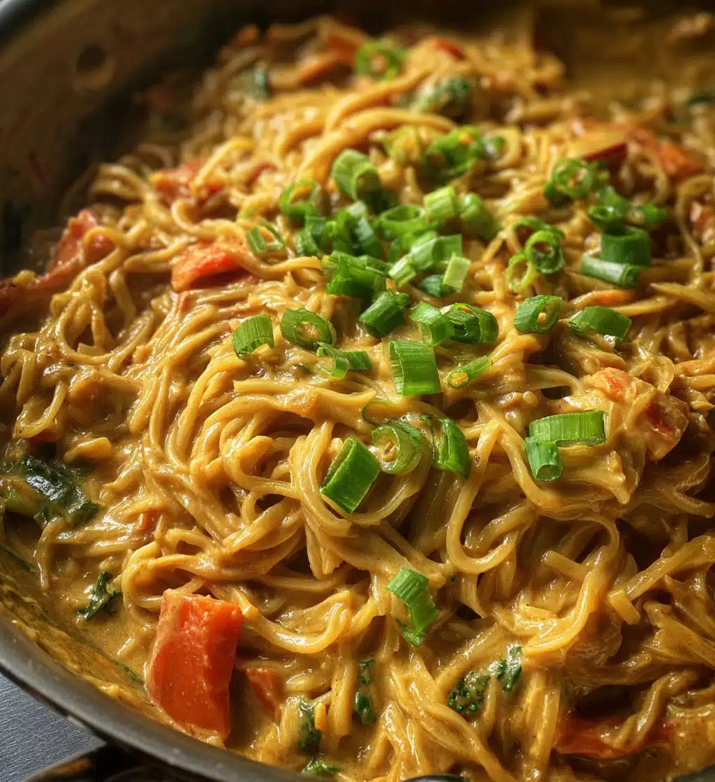 peanut butter noodles vegan recipe