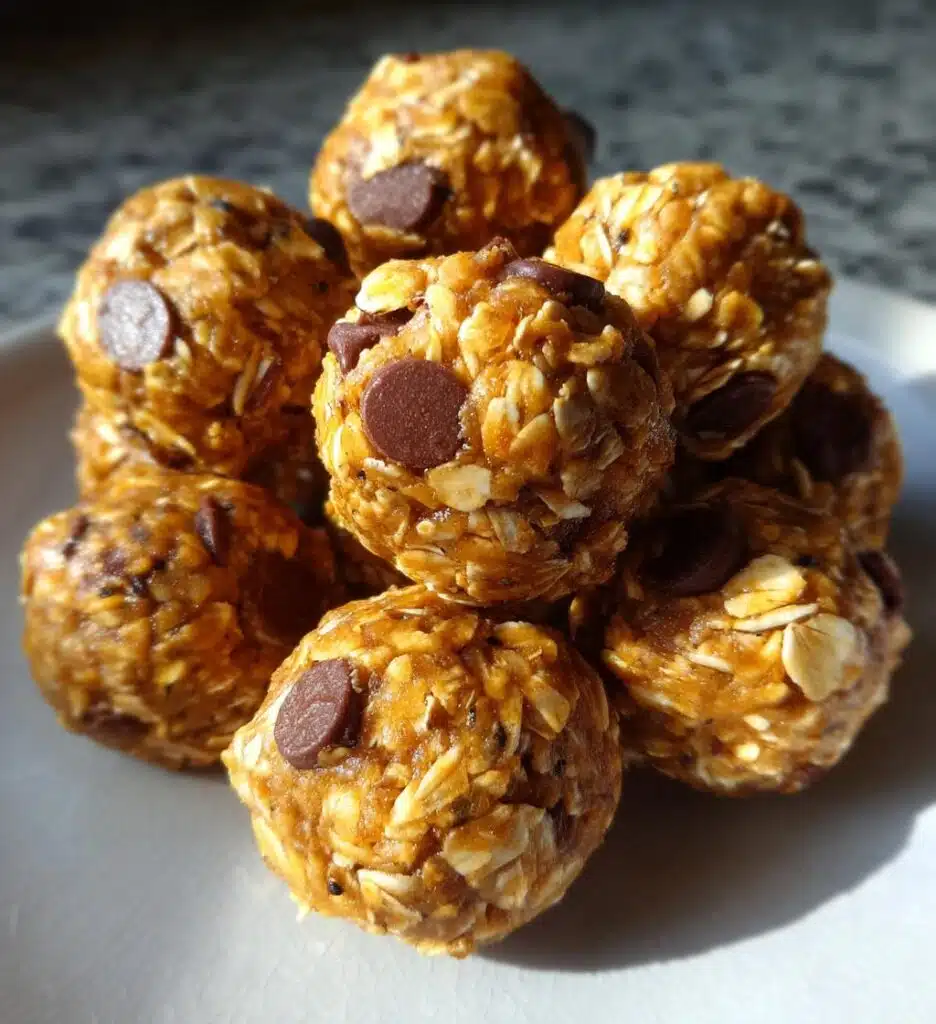 peanut butter oatmeal balls