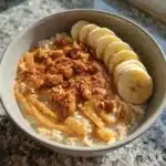 peanut butter overnight oats