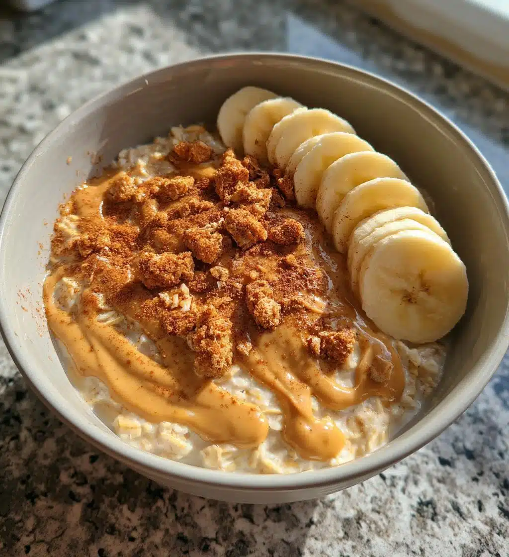 peanut butter overnight oats
