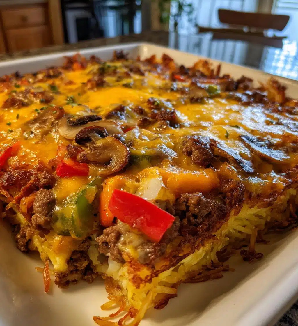 philly cheese steak casserole recipe