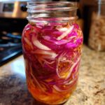 pickled red onions
