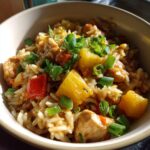 pineapple chicken and rice a sweet and savory delight