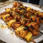 pineapple grilled chicken kebabs recipe