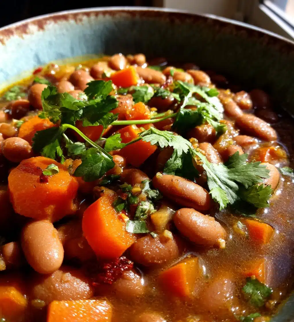 pinto bean soup - detail 1