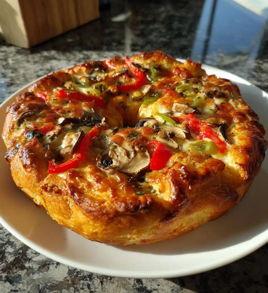 pizza ring recipe vegan gluten free - detail 1
