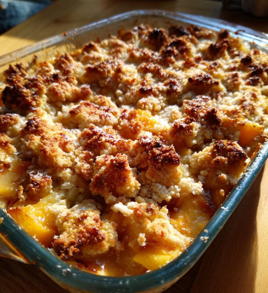 plum and apple crumble