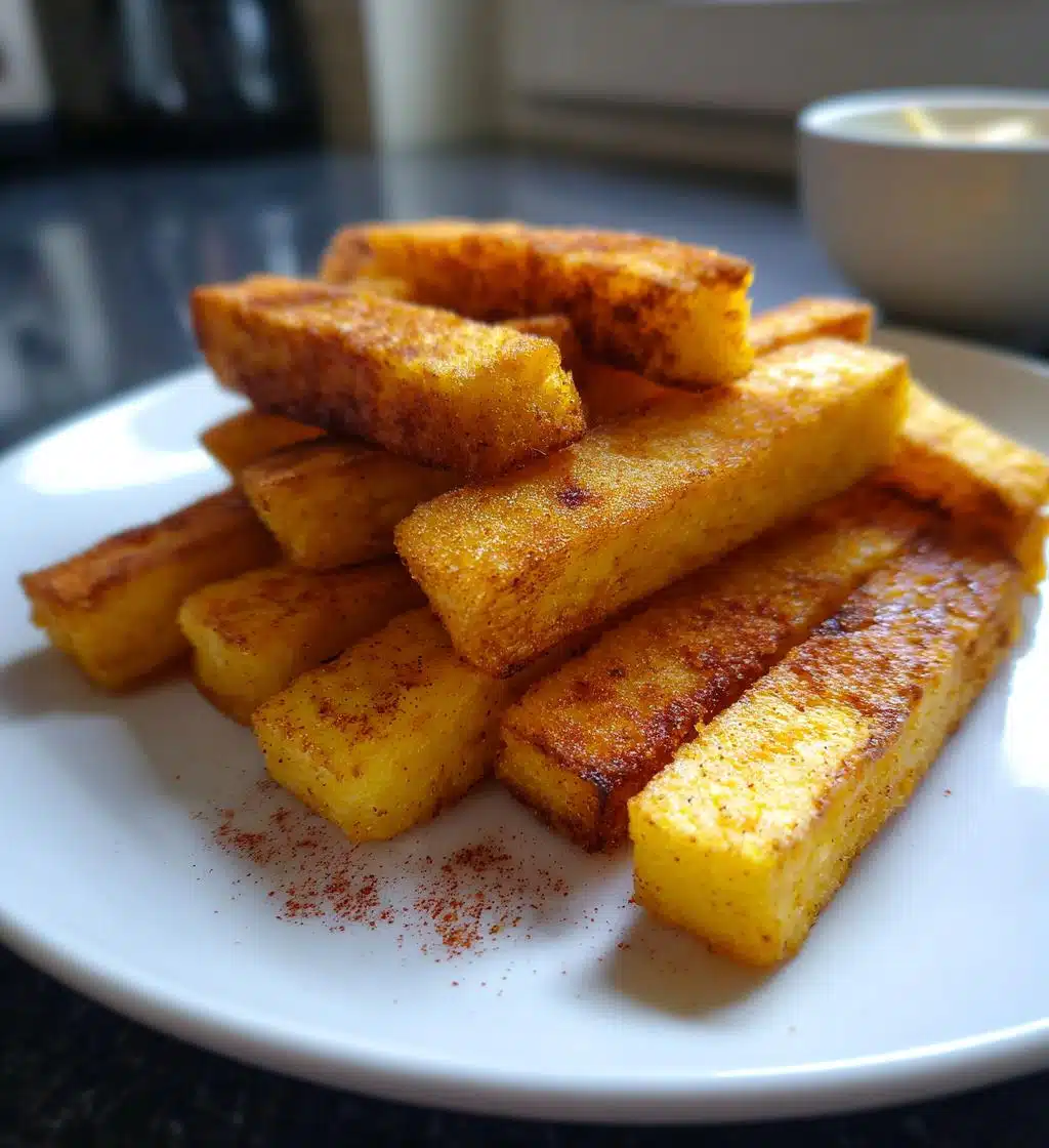polenta fries crispy gluten free - detail 1