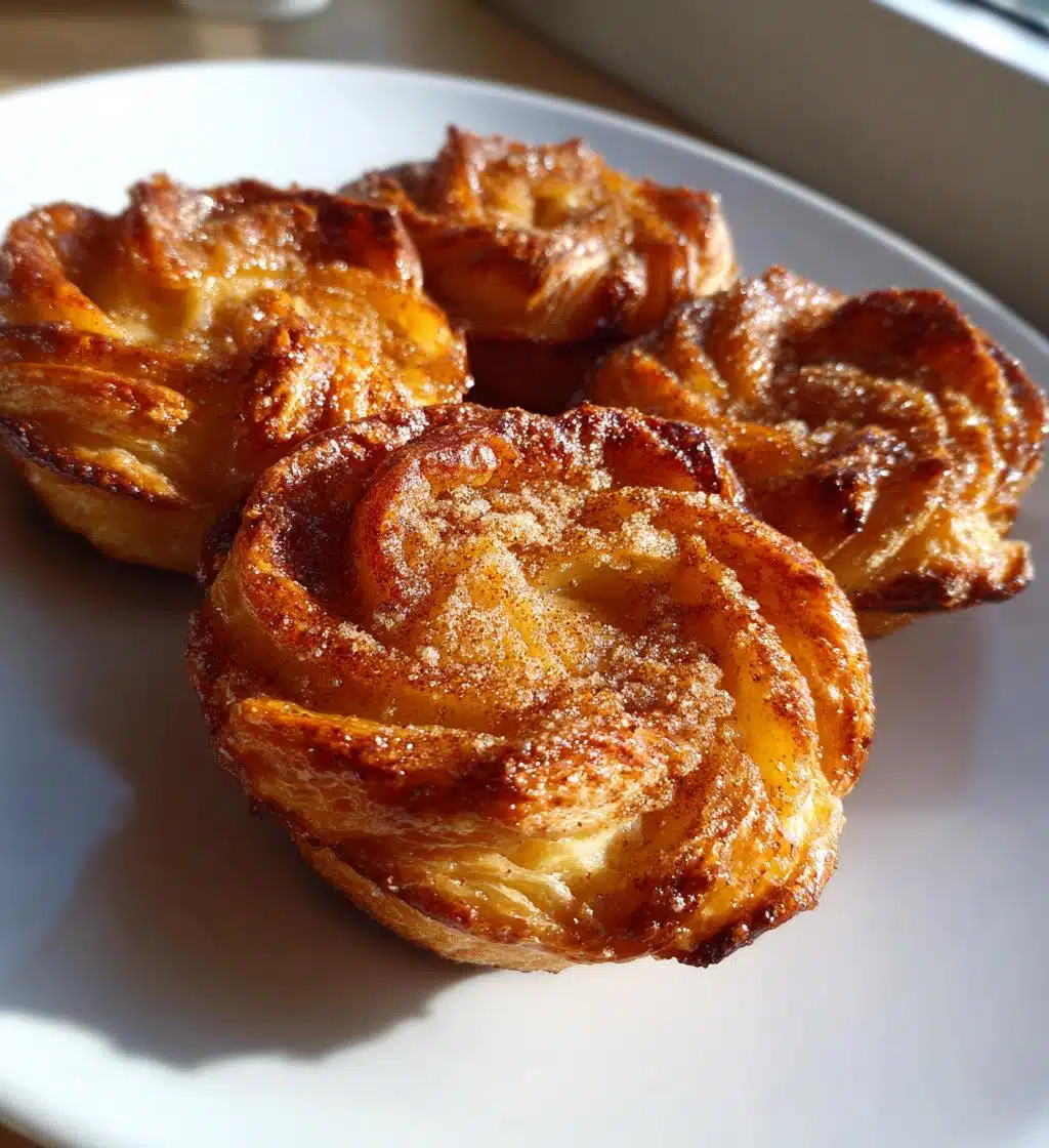 puff pastry apple rings