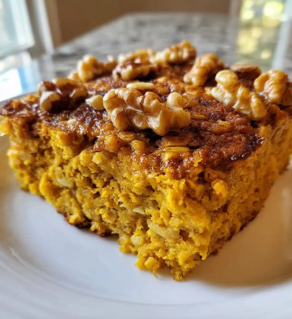 pumpkin baked oatmeal