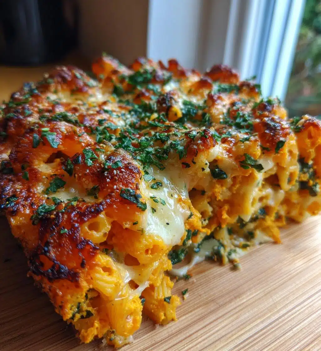 pumpkin pasta bake - detail 1