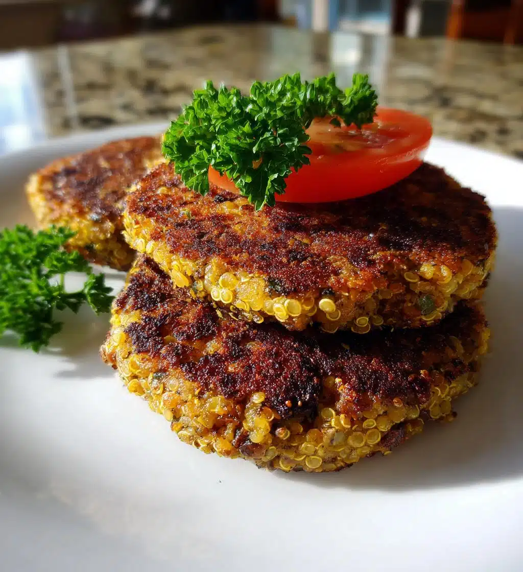 quinoa lentil burgers