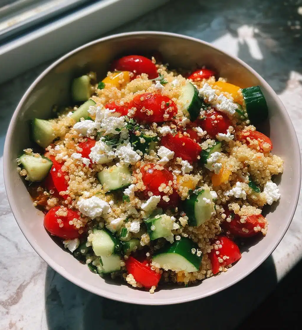 quinoa salad - detail 1