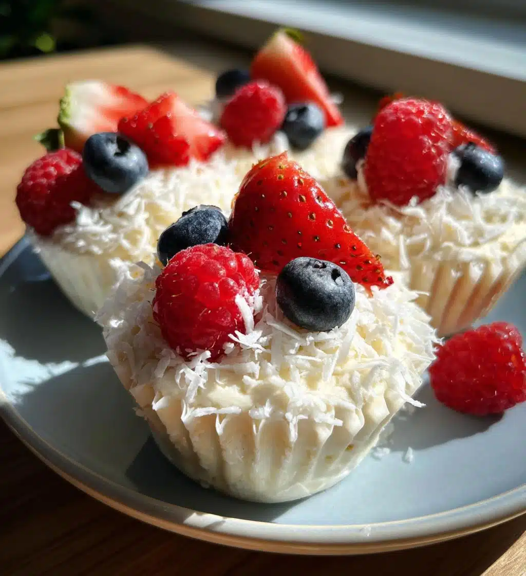 raw coconut cupcakes vegan gluten free - detail 1