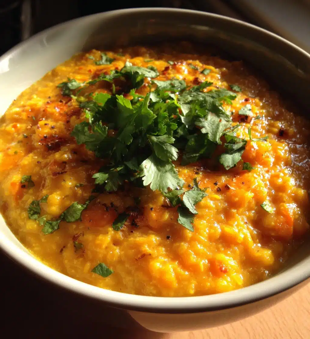 red lentil dahl
