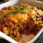 rice and bean casserole