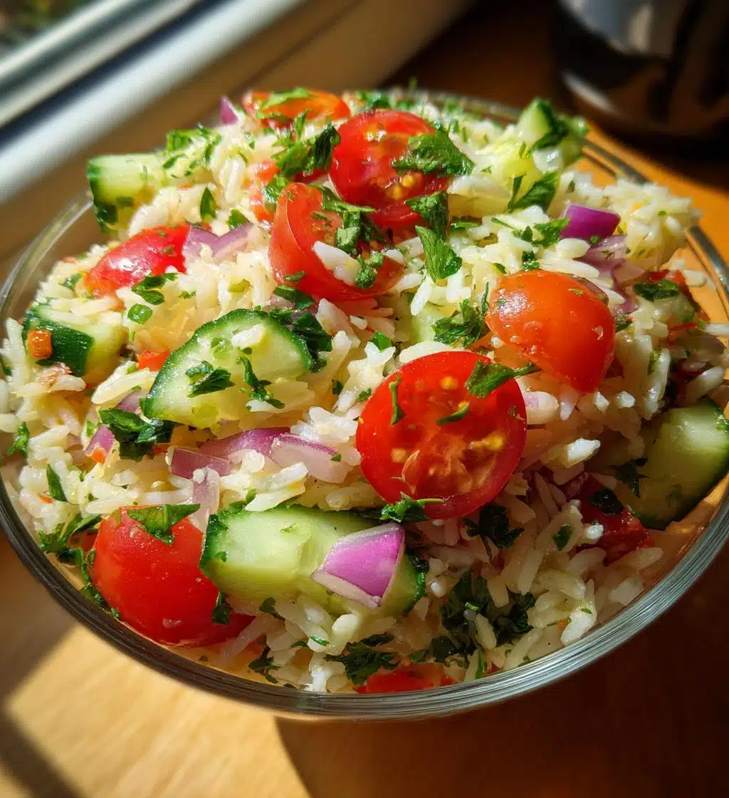 rice salad recipe - detail 1