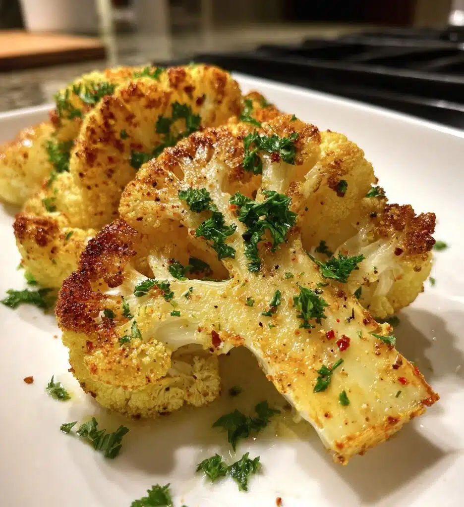 roasted cauliflower steaks