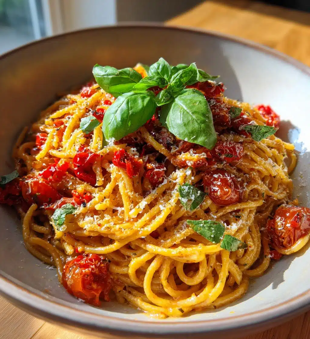 roasted red pepper pasta