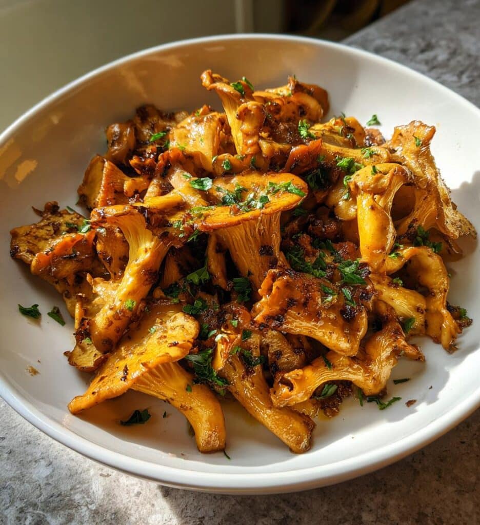 sauteed oyster mushrooms