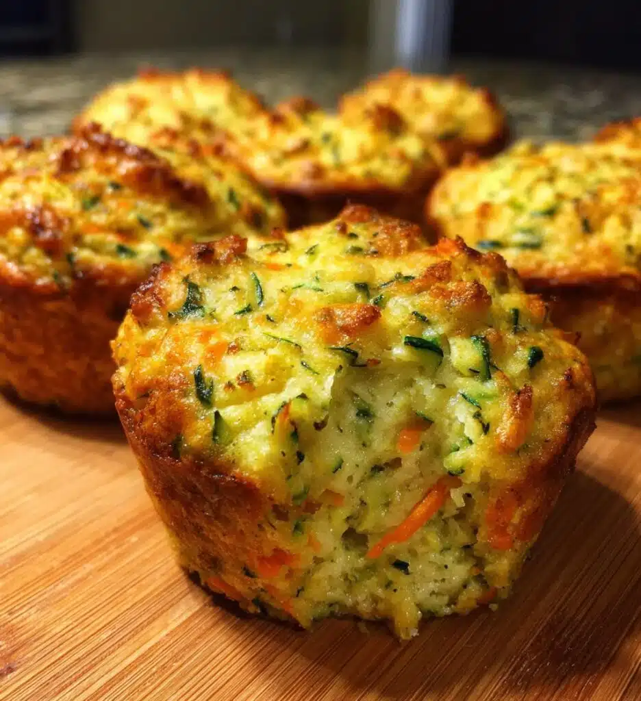 savory vegetable muffins