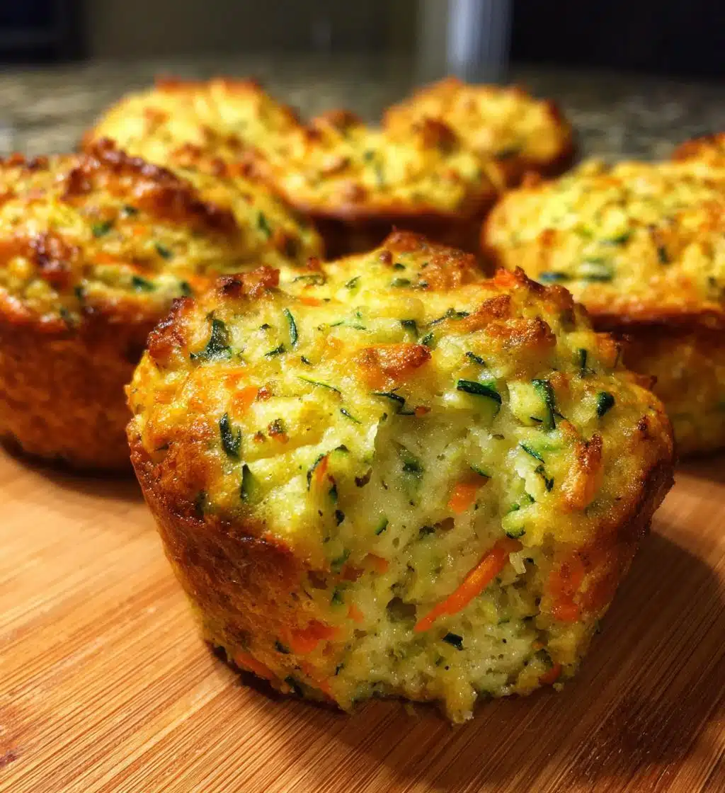 savory vegetable muffins
