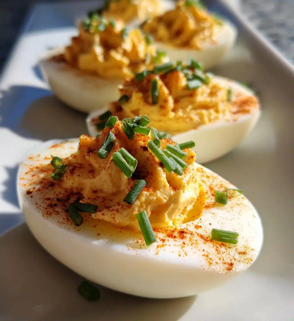 southern style deviled eggs recipe - detail 1