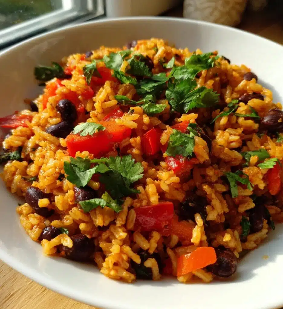 spanish rice and beans