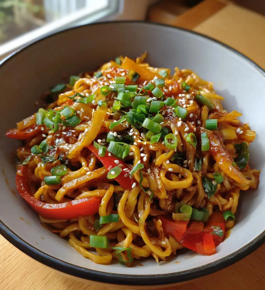 spicy noodles - detail 1