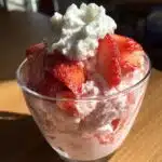 strawberry mousse