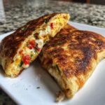 stuffed flatbread