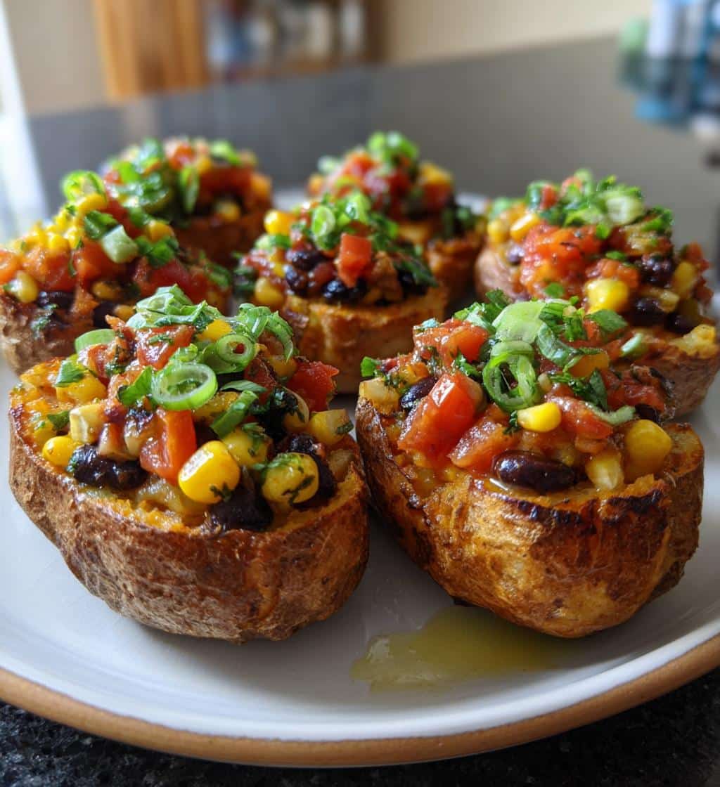 stuffed potato skins vegan gluten free