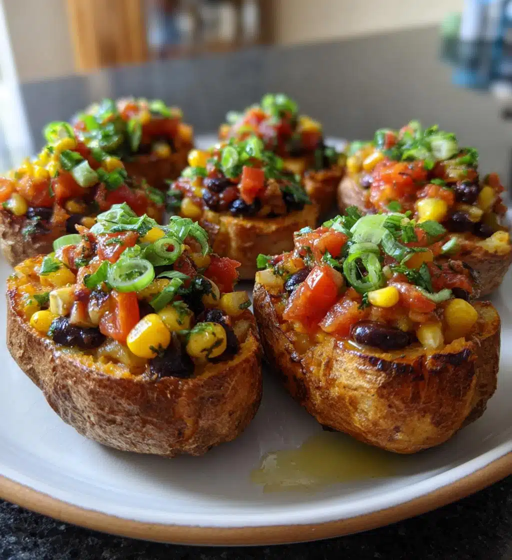 stuffed potato skins vegan gluten free