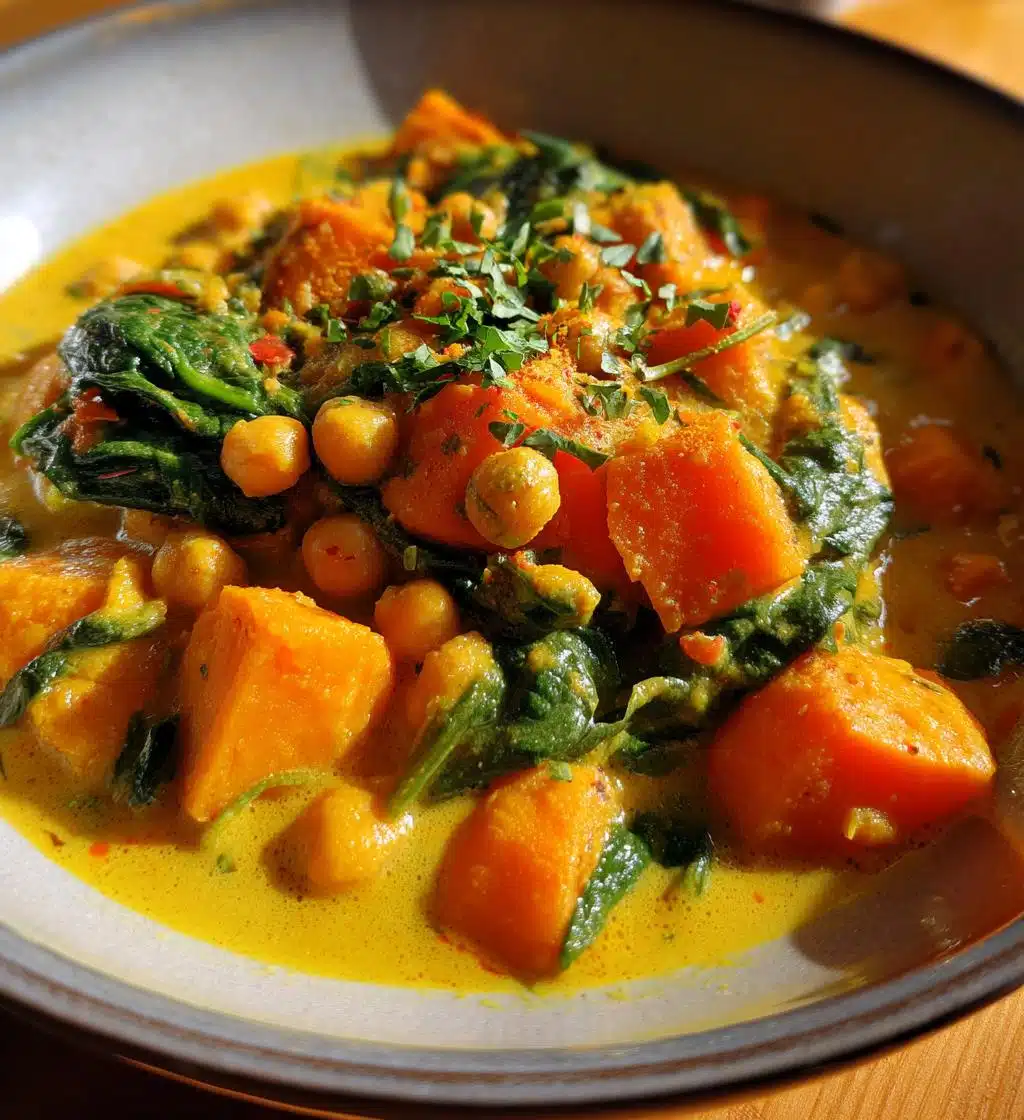 sweet potato curry vegan - detail 1
