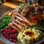 thanksgiving food table