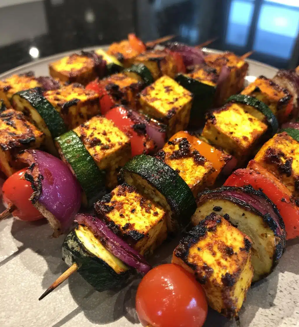 tofu vegetable kabobs