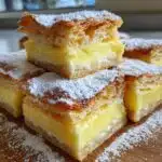 vanilla custard cream squares recipe
