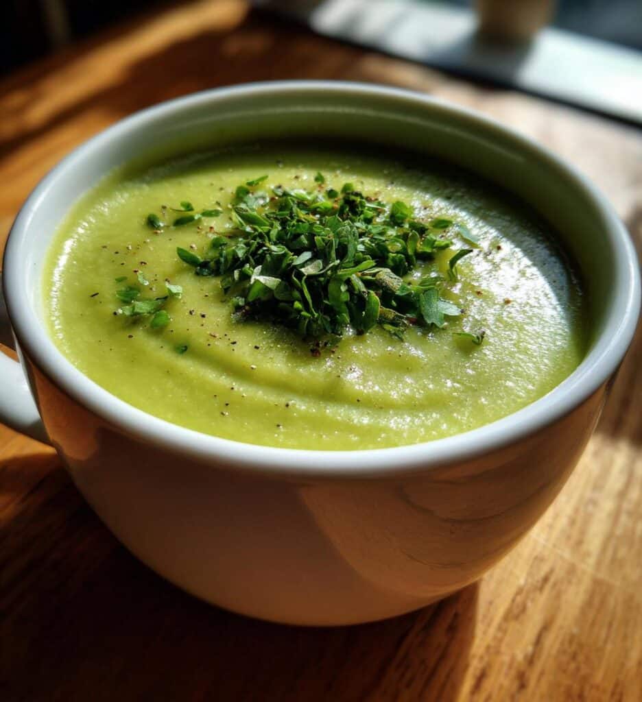vegan asparagus soup
