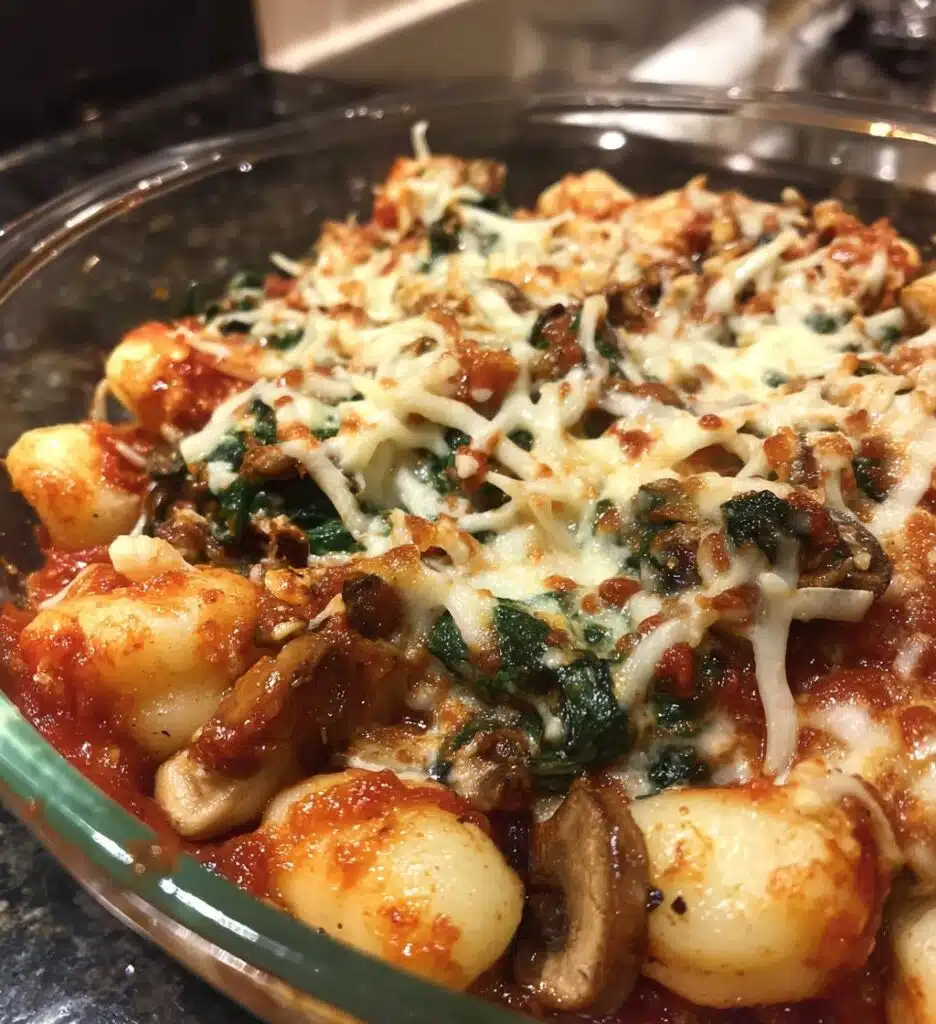 vegan baked gnocchi
