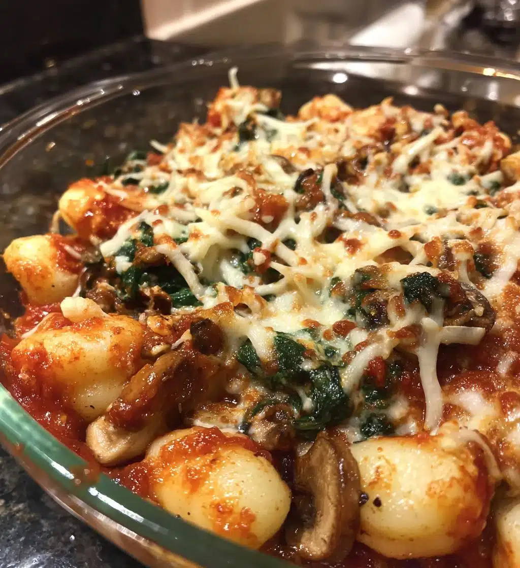 vegan baked gnocchi