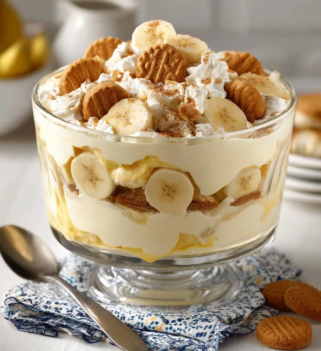 vegan banana pudding - detail 1