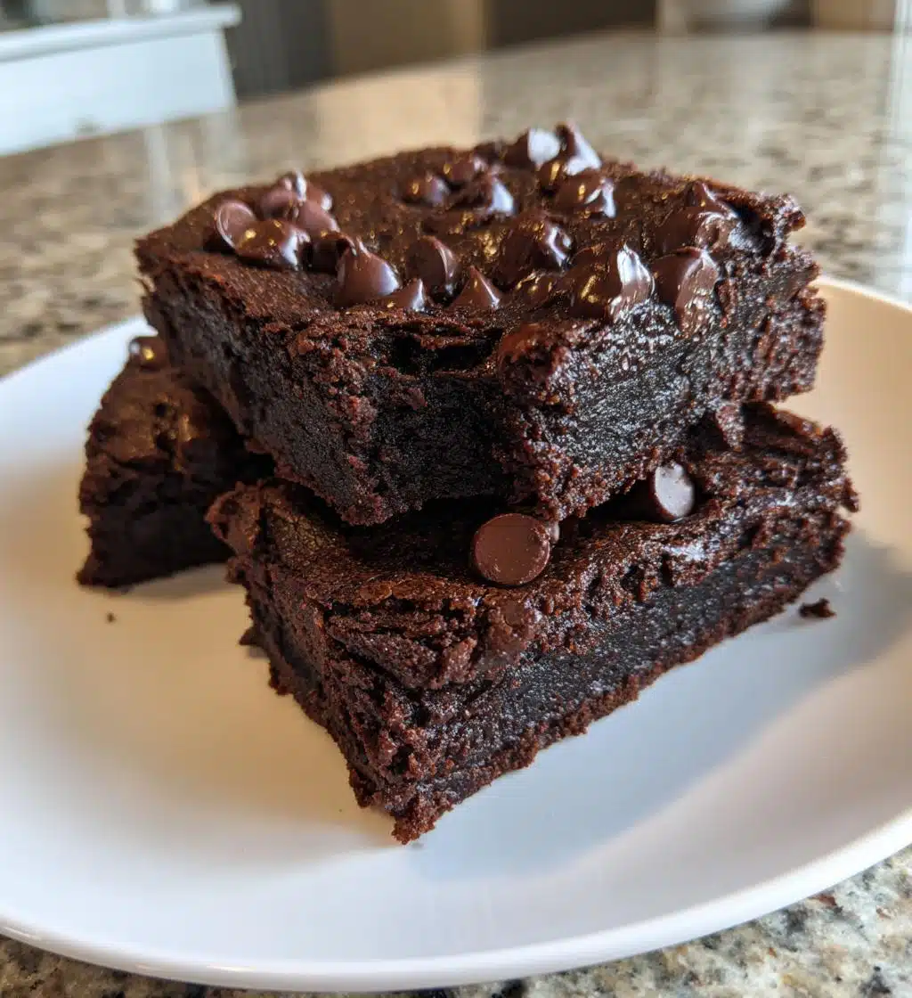 vegan black bean brownies