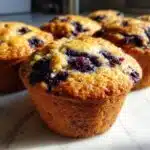 vegan blueberry muffins