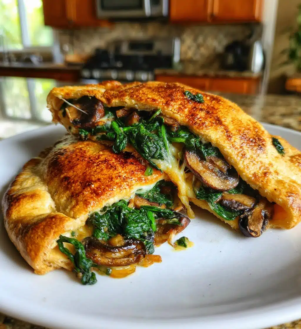 vegan calzone recipe - detail 1