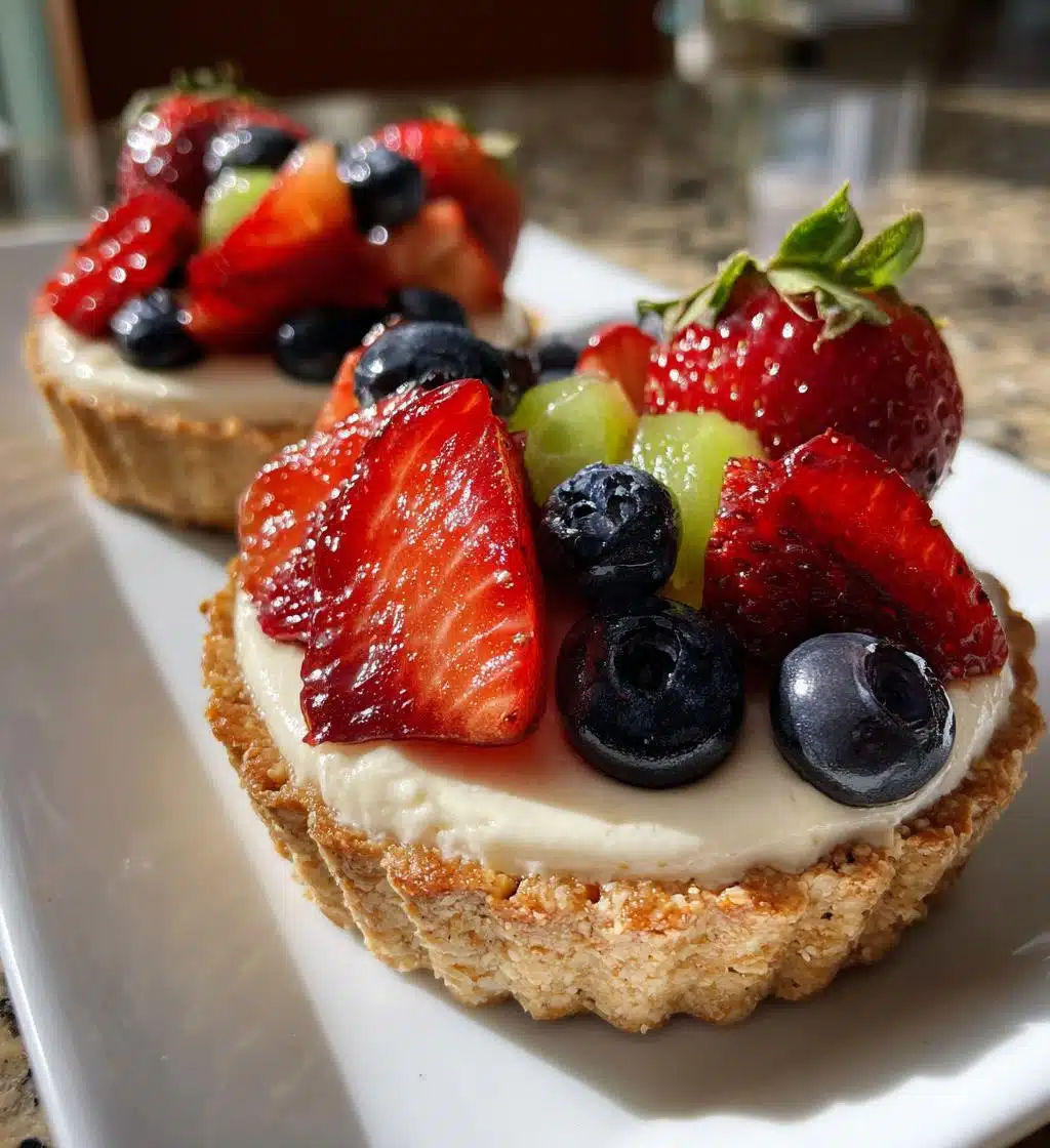 vegan cheesecake tarts gluten free recipe - detail 1