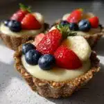 vegan cheesecake tarts gluten free recipe