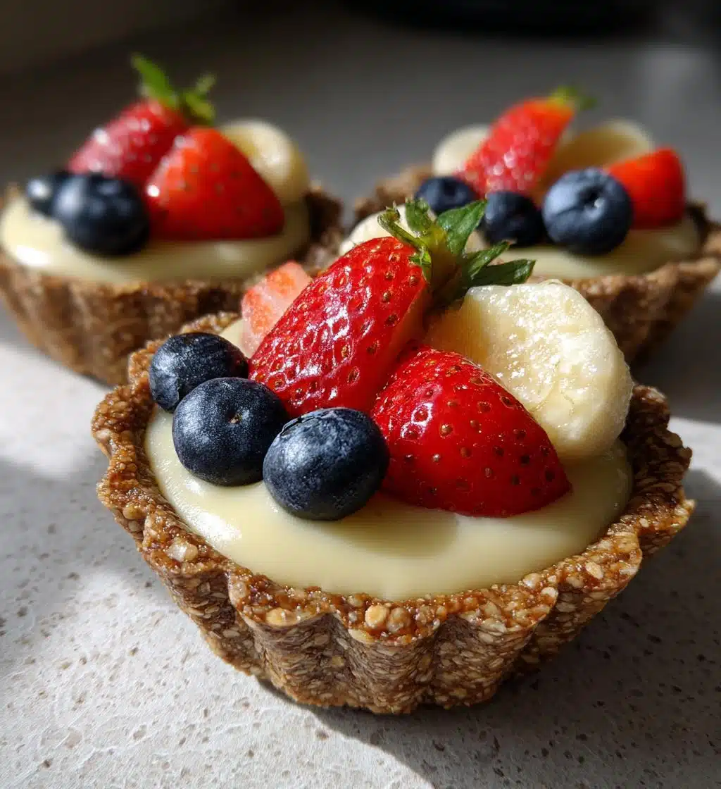 vegan cheesecake tarts gluten free recipe